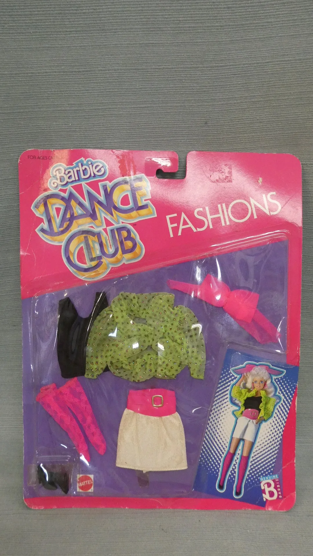 1989 Barbie Dance Club Fashions Outfit - Like New!