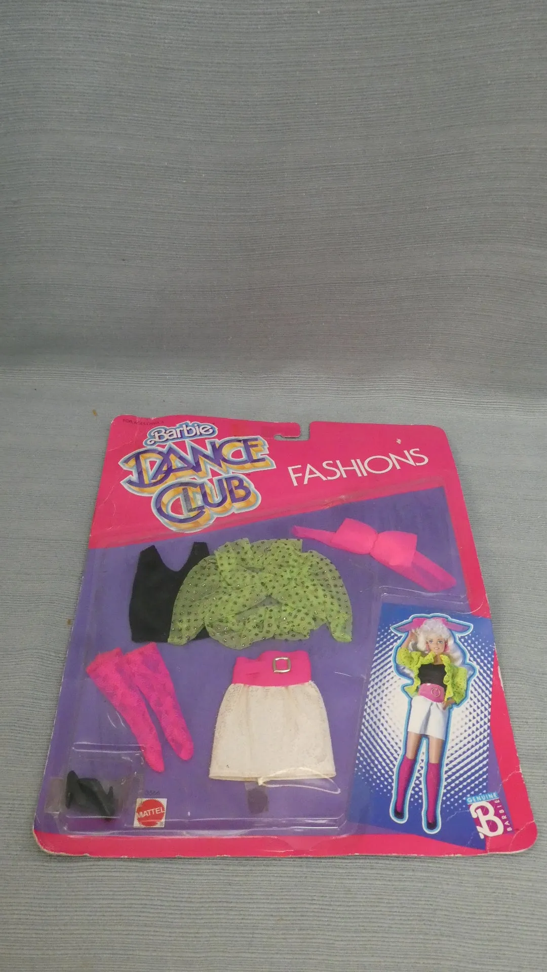 1989 Barbie Dance Club Fashions Outfit - Like New!