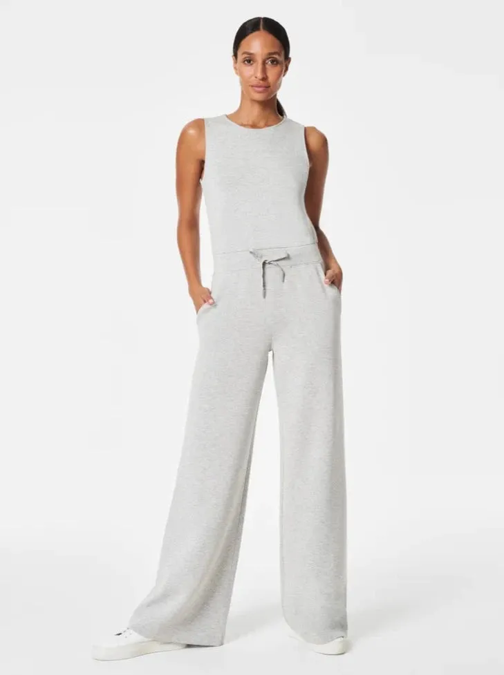 AirEssentials Sleeveless Jumpsuit - Light Grey Heather