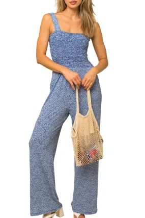 Alisha Smocked Jumpsuit