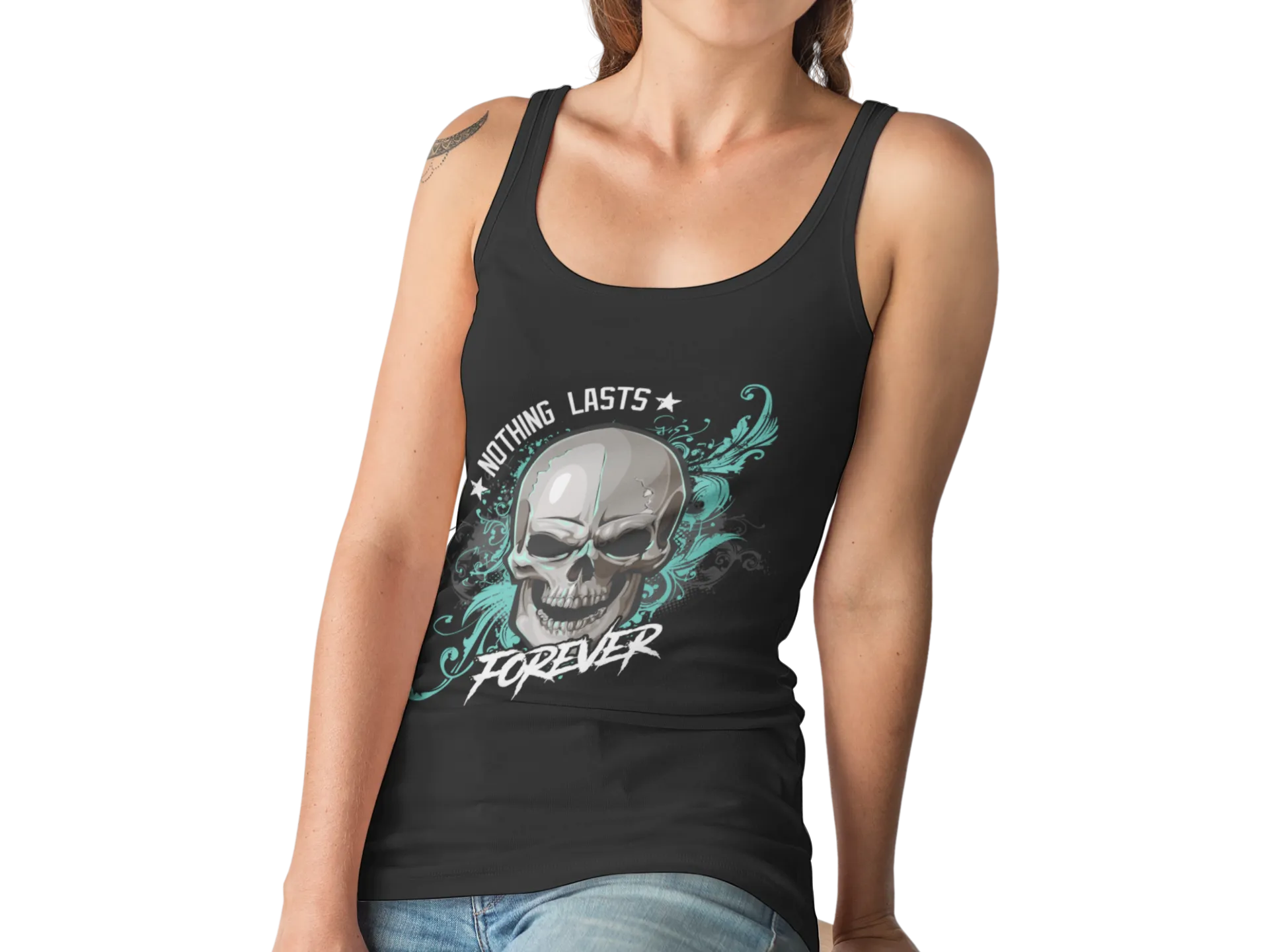 Atrix Skull Tank Top