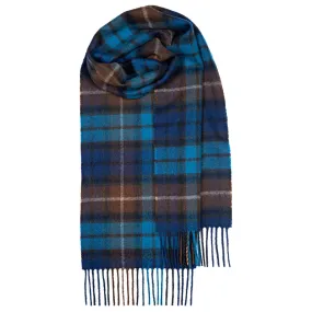 Bowhill Lambswool Scarf - Buchanan Blue