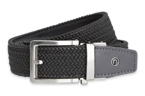 Braided Grey, 1 3/8 Strap, Golf Belt