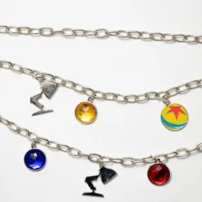 Buckle Down Products Disney Pixar Luxo Charm Chain Belt