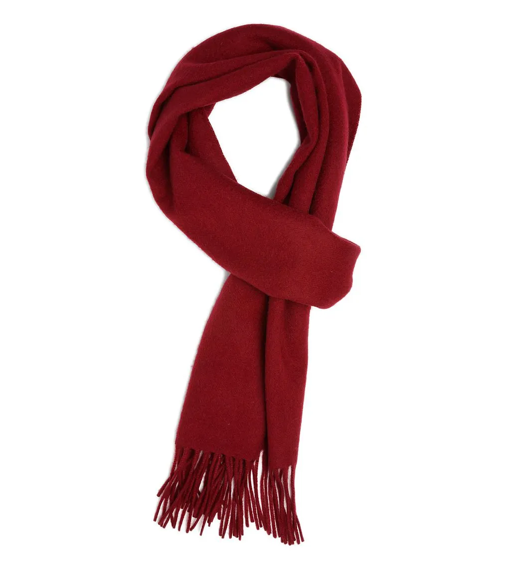 Burgundy Cashmere Scarf