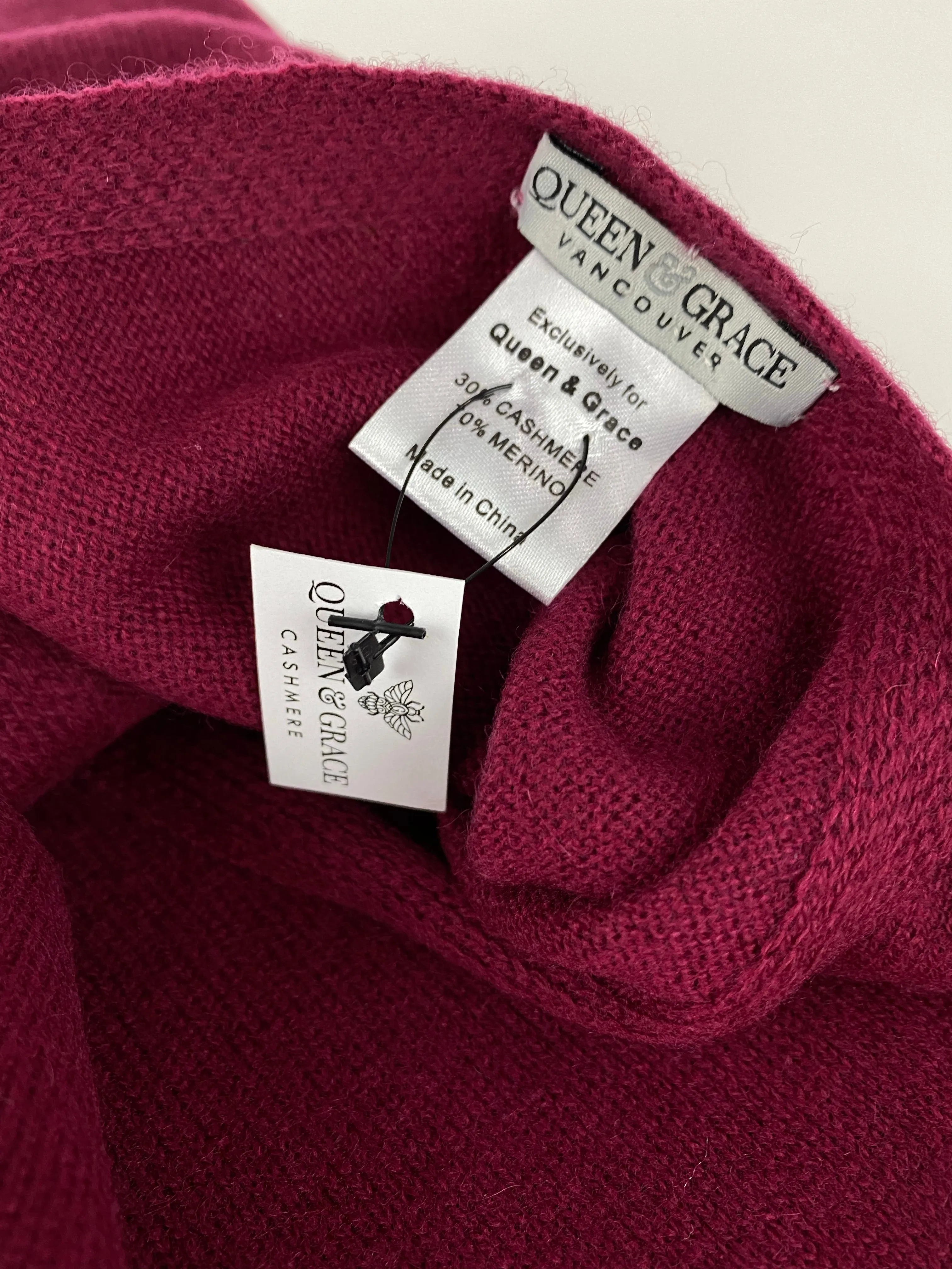 Cashmere Scarf 30/70 | Beet