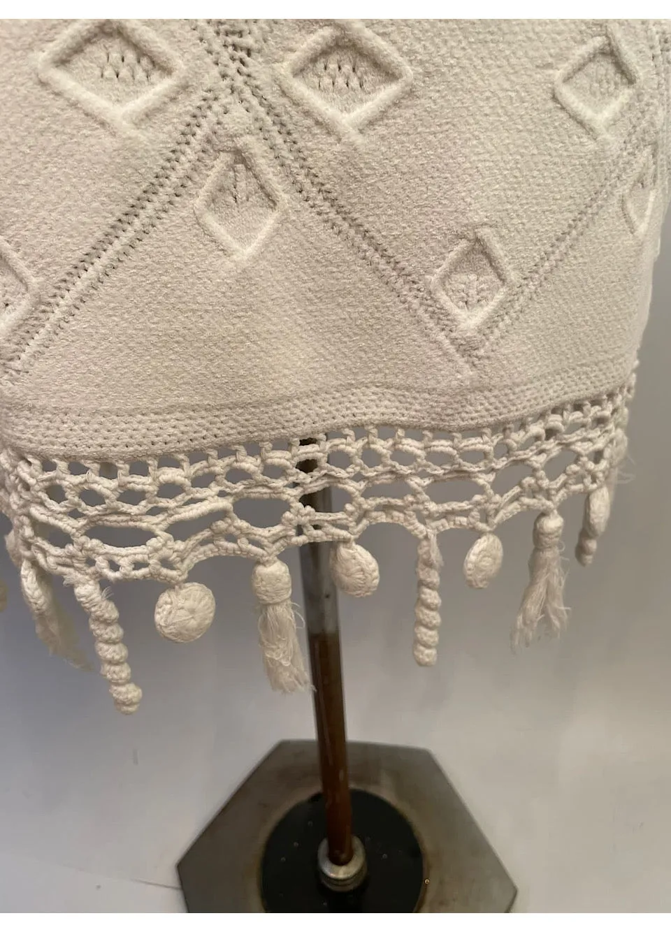 Chanel White 05S, 2005 Summer Resort Woven Crochet Sumner Dress US 2/4