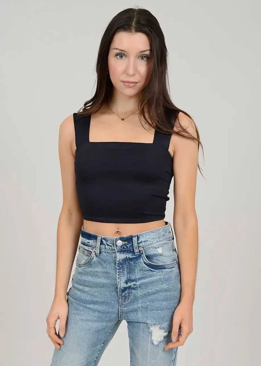 Clare Tank Top - Black