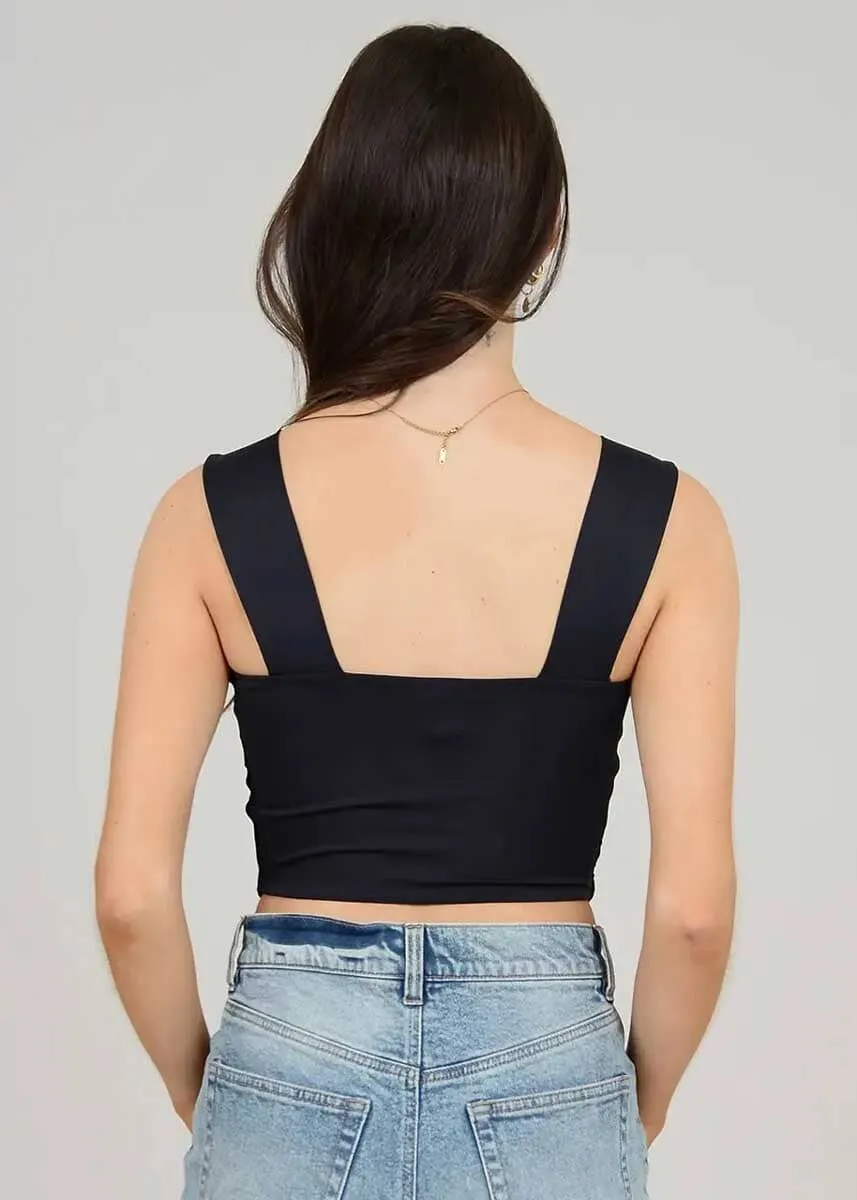 Clare Tank Top - Black