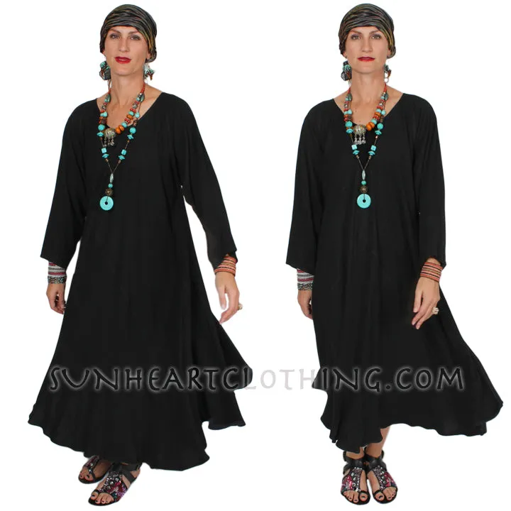 Dairi Fashions Juno Dress Moroccan Cotton Bias Cut Sml-6X