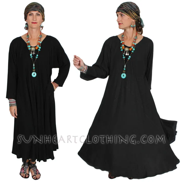 Dairi Fashions Juno Dress Moroccan Cotton Bias Cut Sml-6X