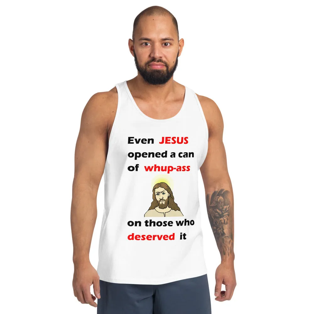 Even Jesus... Unisex Tank Top (L)