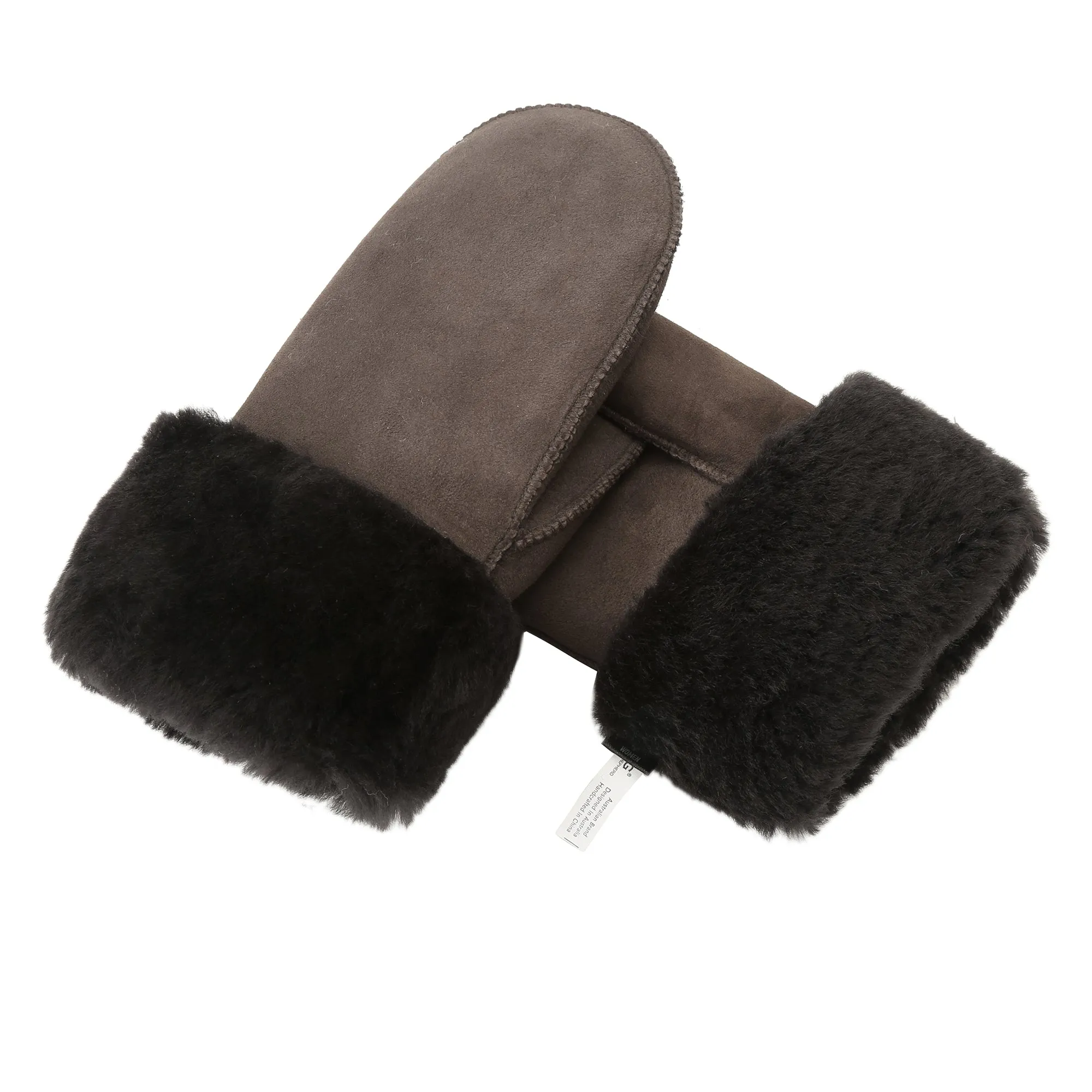 Fluffy Sheepskin UGG Mittens