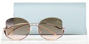 For Art's Sake Brown Moon Sunglasses One Size