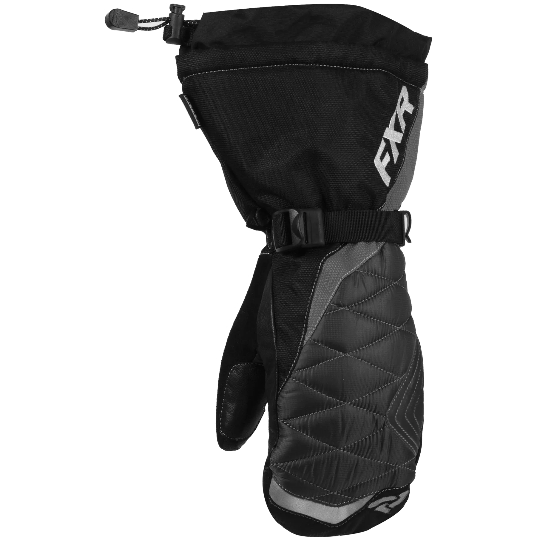 FXR Fusion Womens Mitt Black/Char