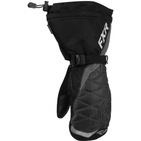 FXR Fusion Womens Mitt Black/Char