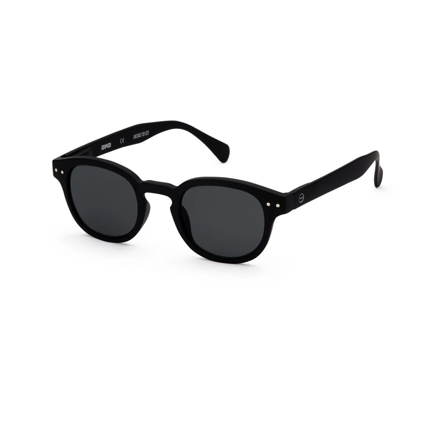 IZIPIZI Paris Sunglasses #C Black Grey Lenses