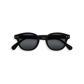 IZIPIZI Paris Sunglasses #C Black Grey Lenses