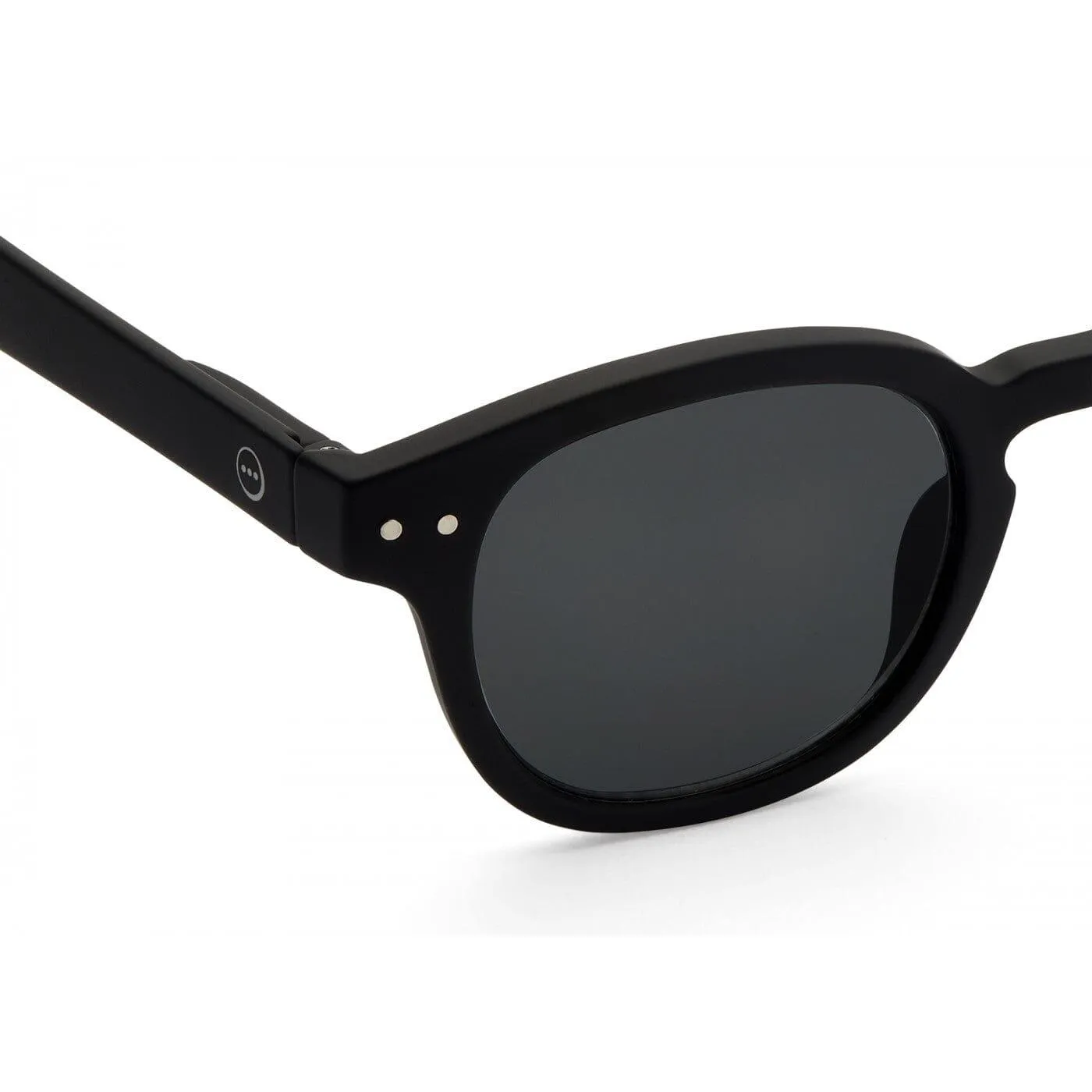 IZIPIZI Paris Sunglasses #C Black Grey Lenses