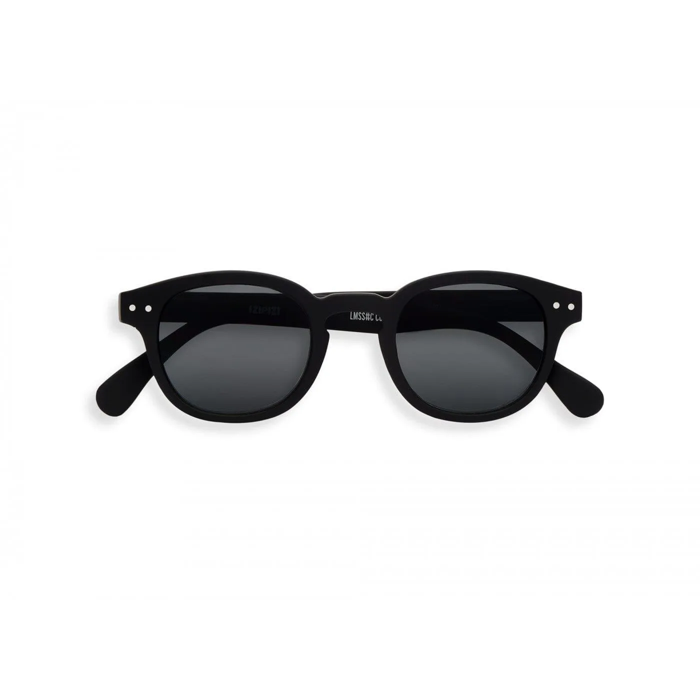 IZIPIZI Paris Sunglasses #C Black Grey Lenses