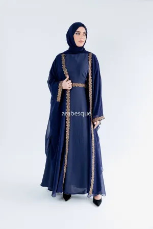 Jana Navy Abaya