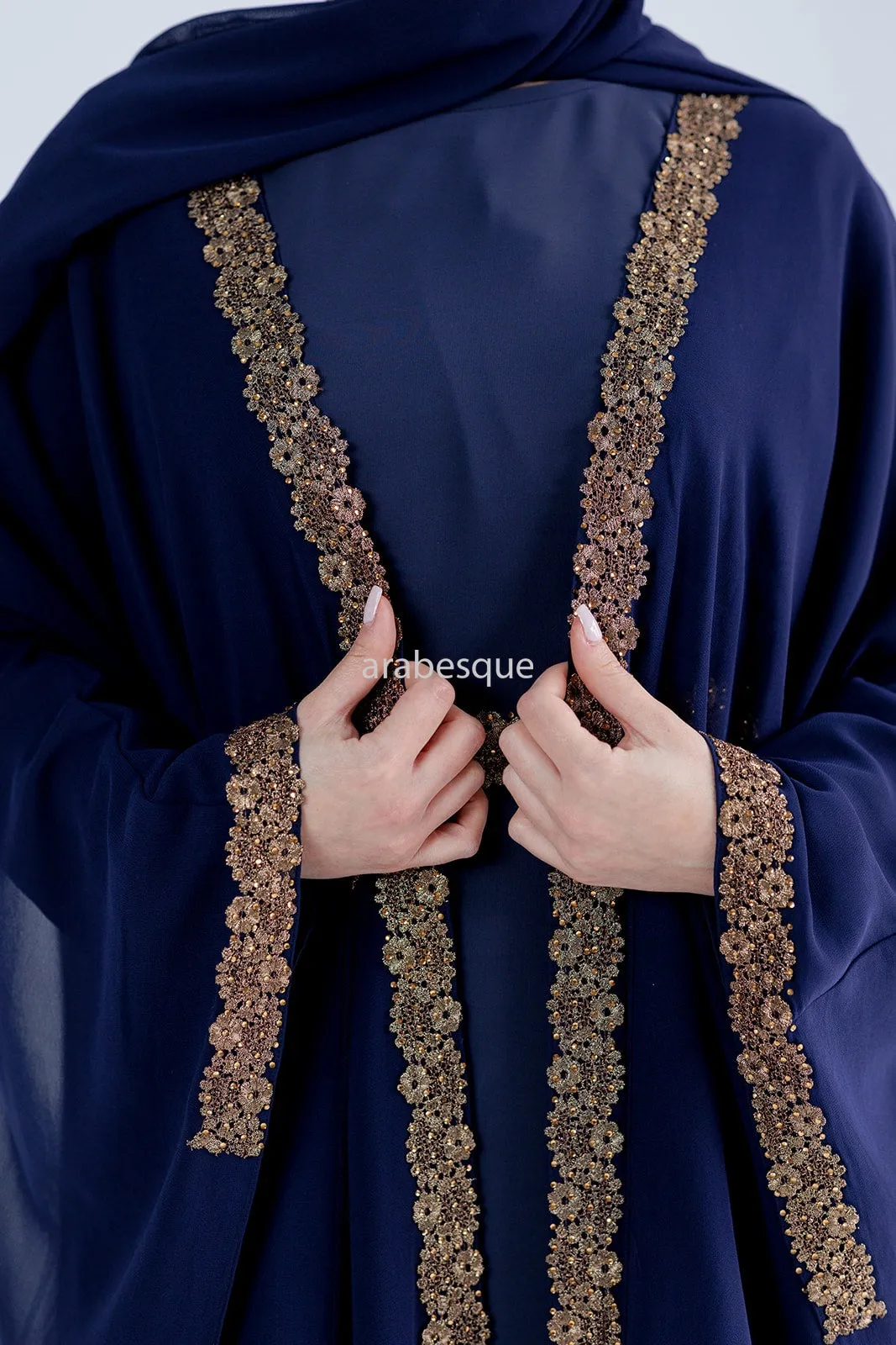 Jana Navy Abaya