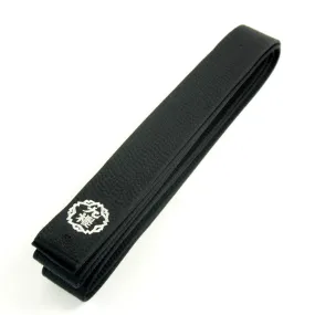 'Japanese Silk' Kuroobi - Black Belt (JGS)