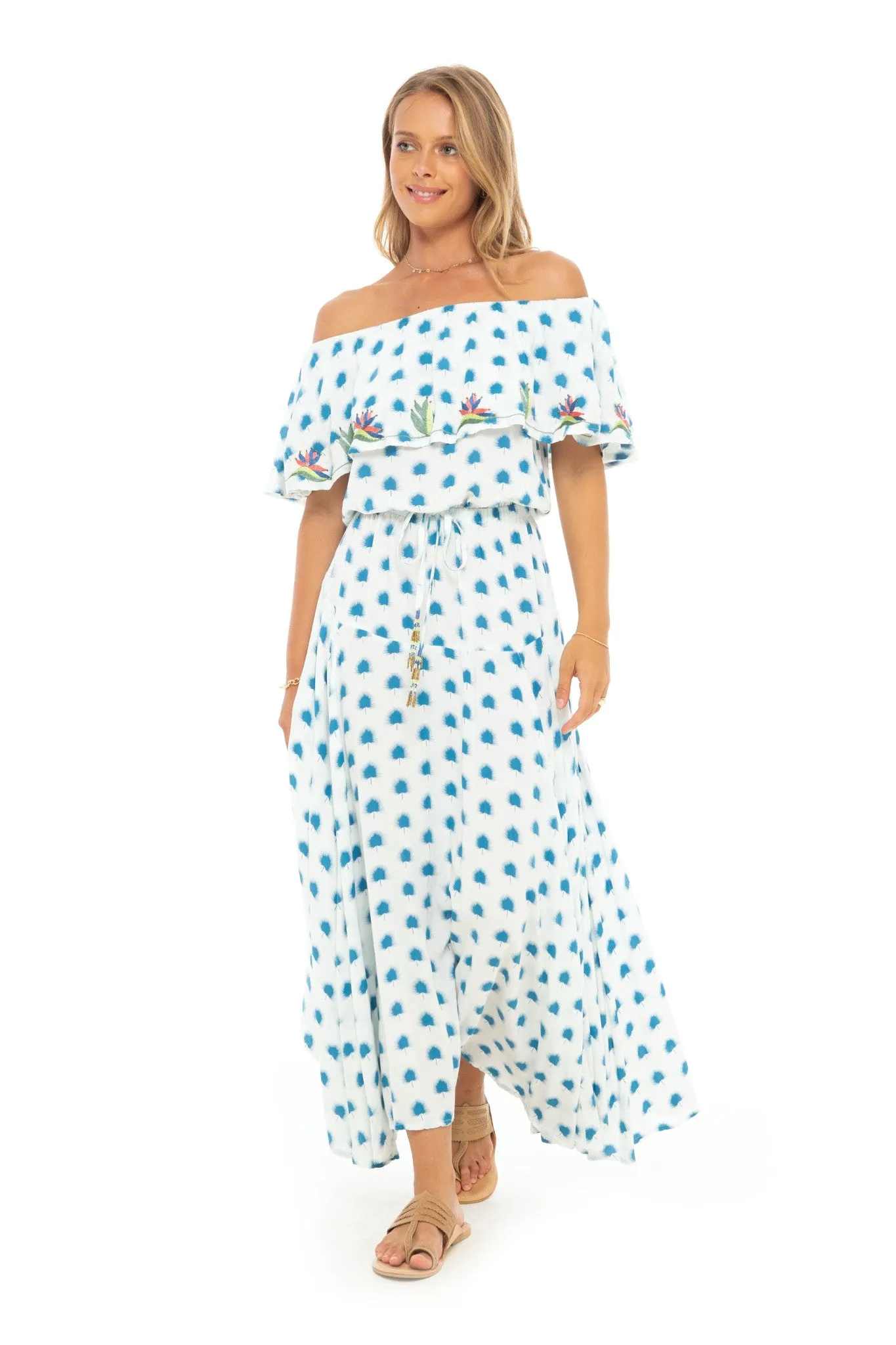 Kalapa Off Shoulder Long Dress