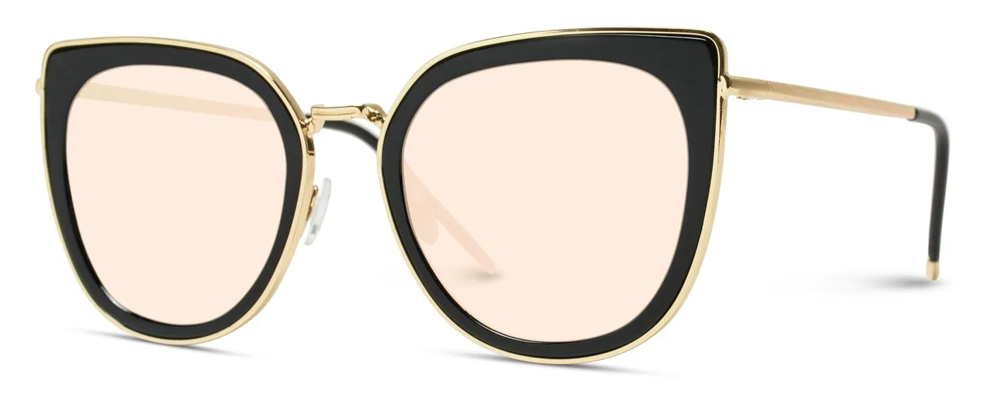 Kat Oversized Cat-Eye Sunglasses