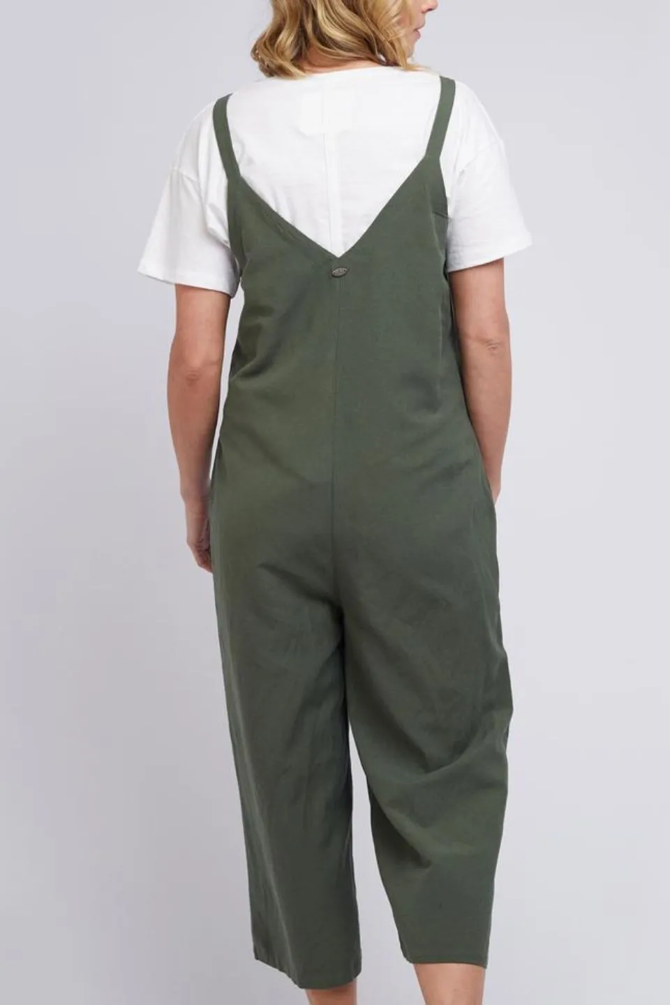 Layla Stappy Khaki Jumpsuit