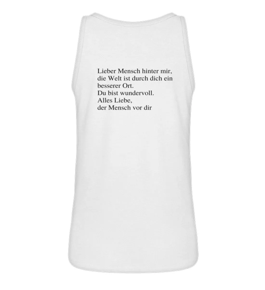 Lieber Mensch 100% Bio Tank Top