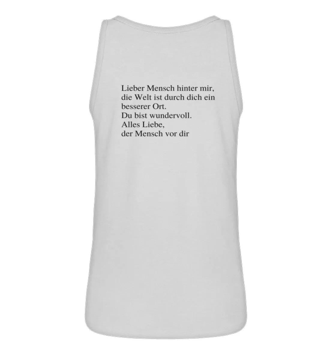 Lieber Mensch 100% Bio Tank Top