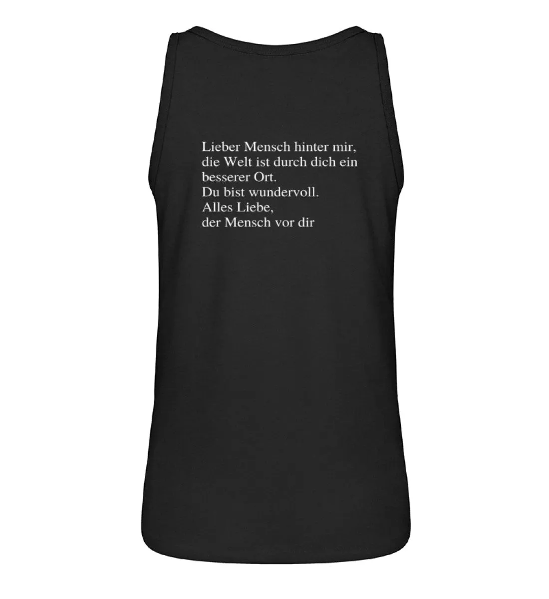 Lieber Mensch 100% Bio Tank Top