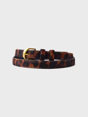 LWBT0274 FRAME Twist Belt Leopard Multi Belt