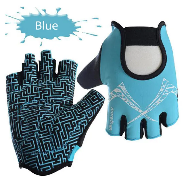 Maze Pattern Gym Gloves