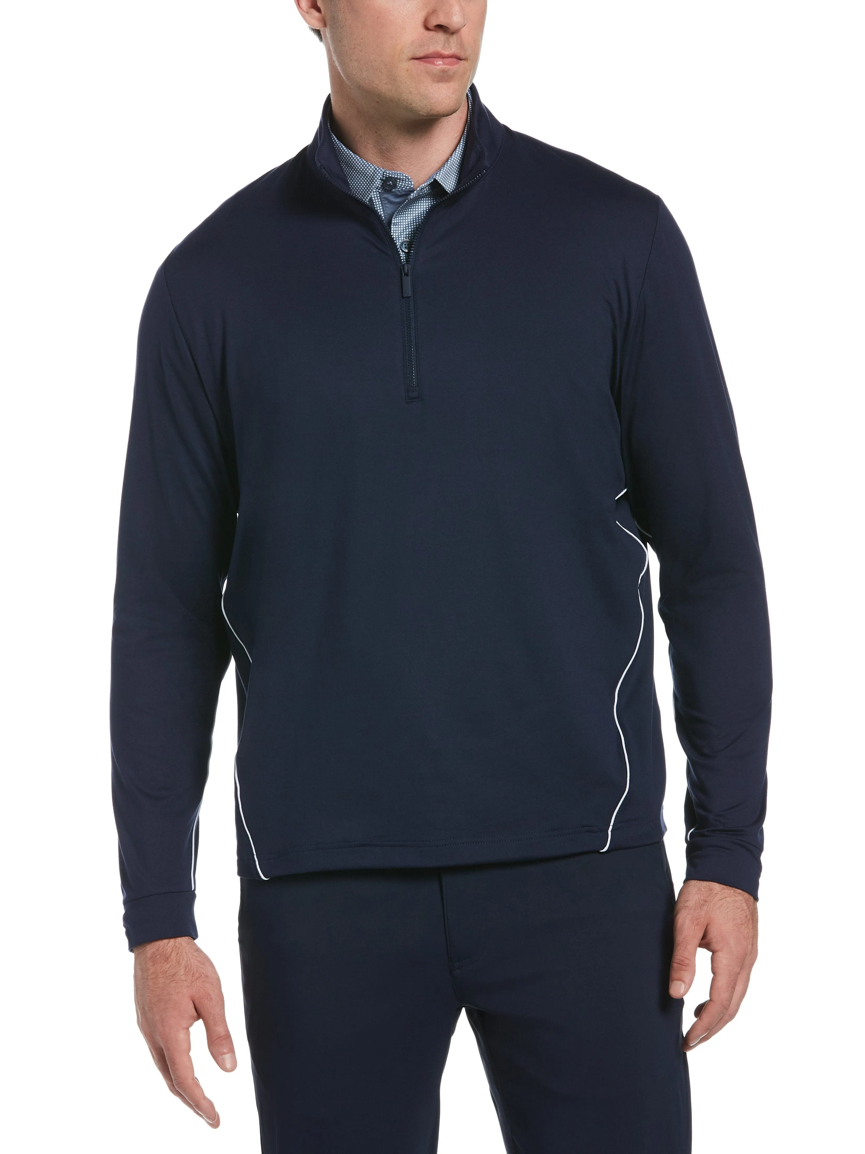 Mens Swing Tech Premium Yarn 1/4 Zip Pullover