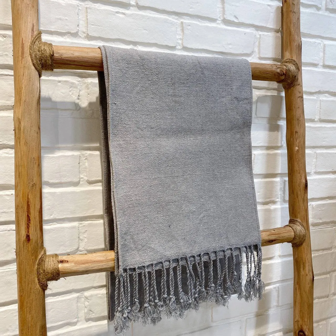 Natural Dyed Scarf, Hand Woven Fabric-TAKTAI