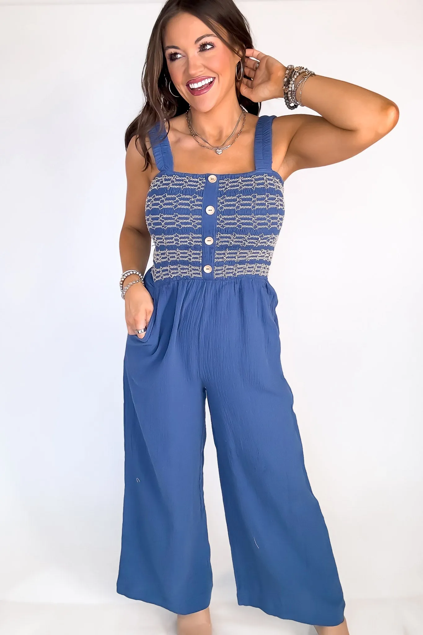 Oh So Blue Jumpsuit