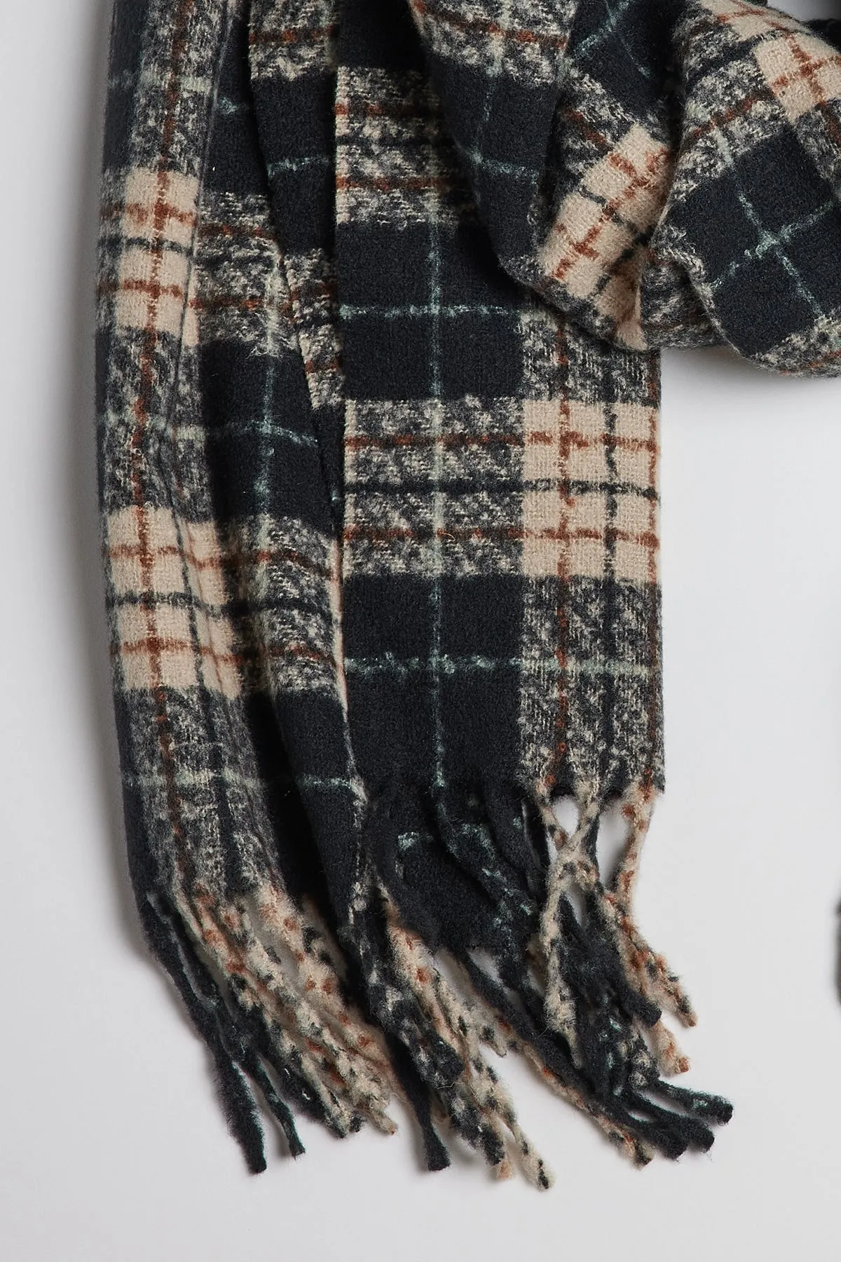 PORTLAND PLAID SCARF