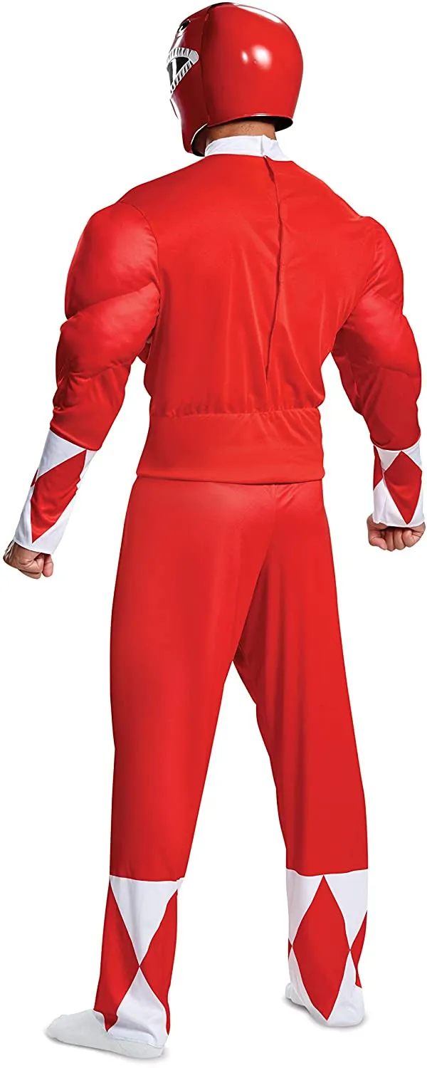 Power Rangers Red Ranger Muscle XLG (42 - 46)Men's  Costume