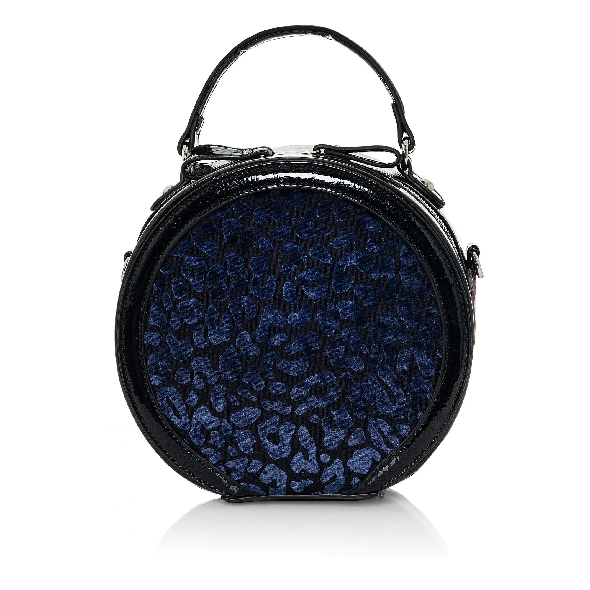 Ruby Shoo Alberta Midnight Blue Velvet Hand Bag