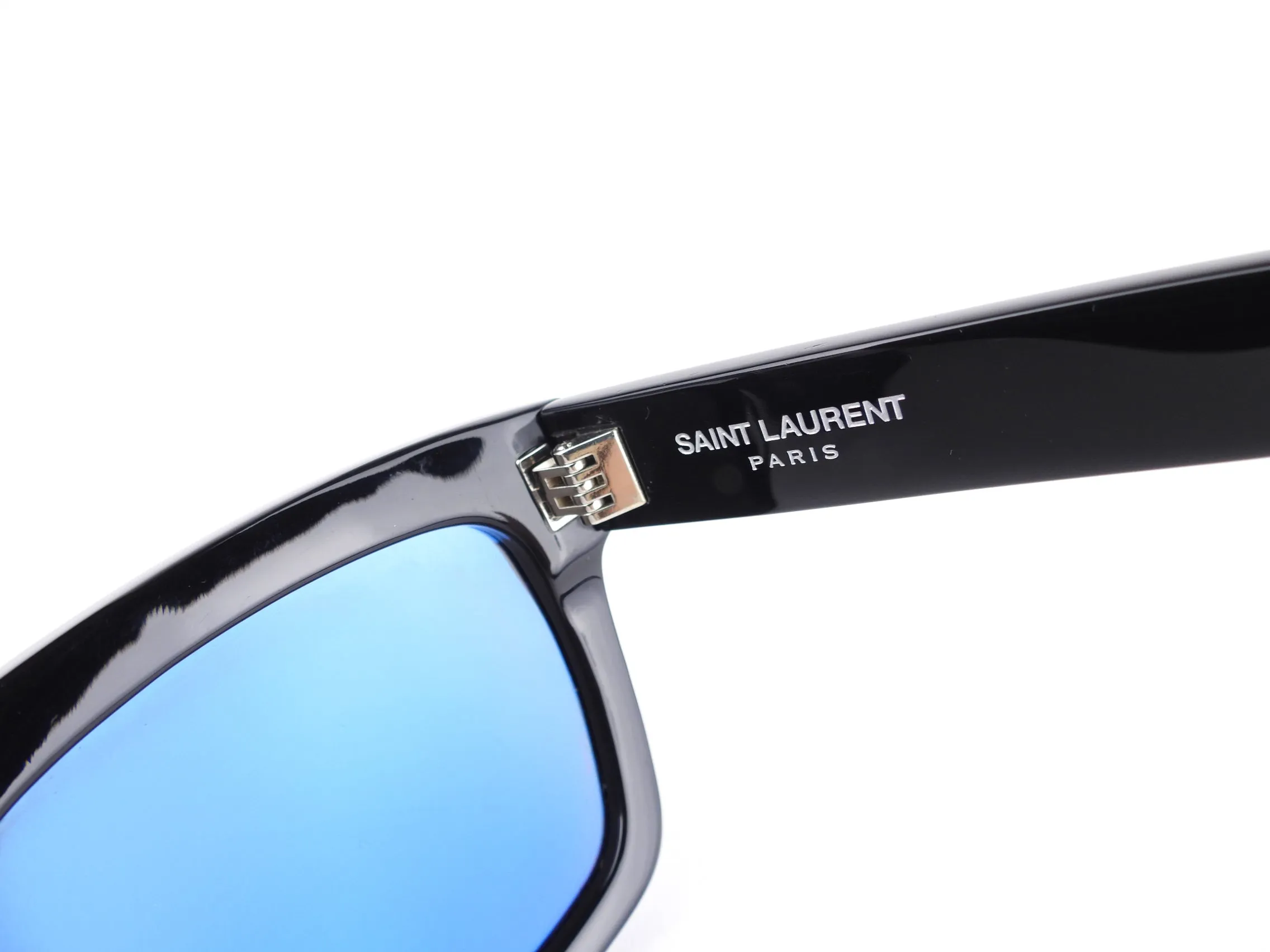 Saint Laurent Black Acetate Bold 1 Sunglasses