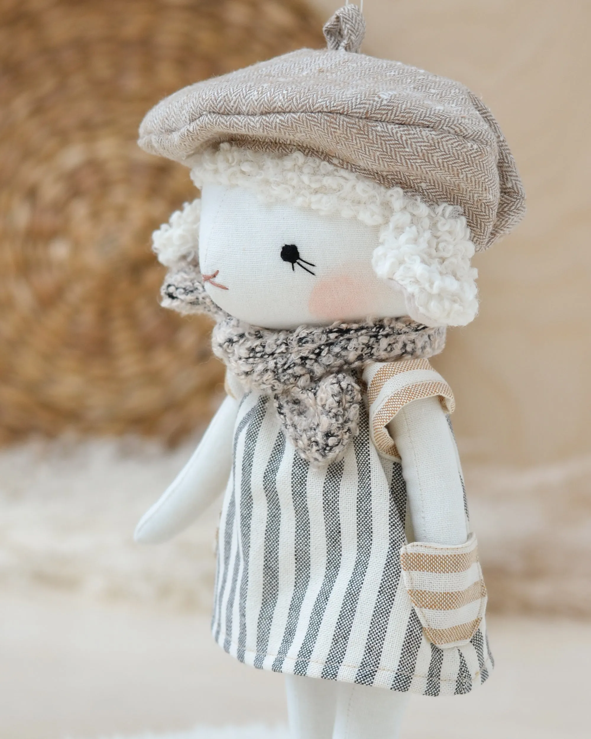 Sheep Doll Sewing Pattern