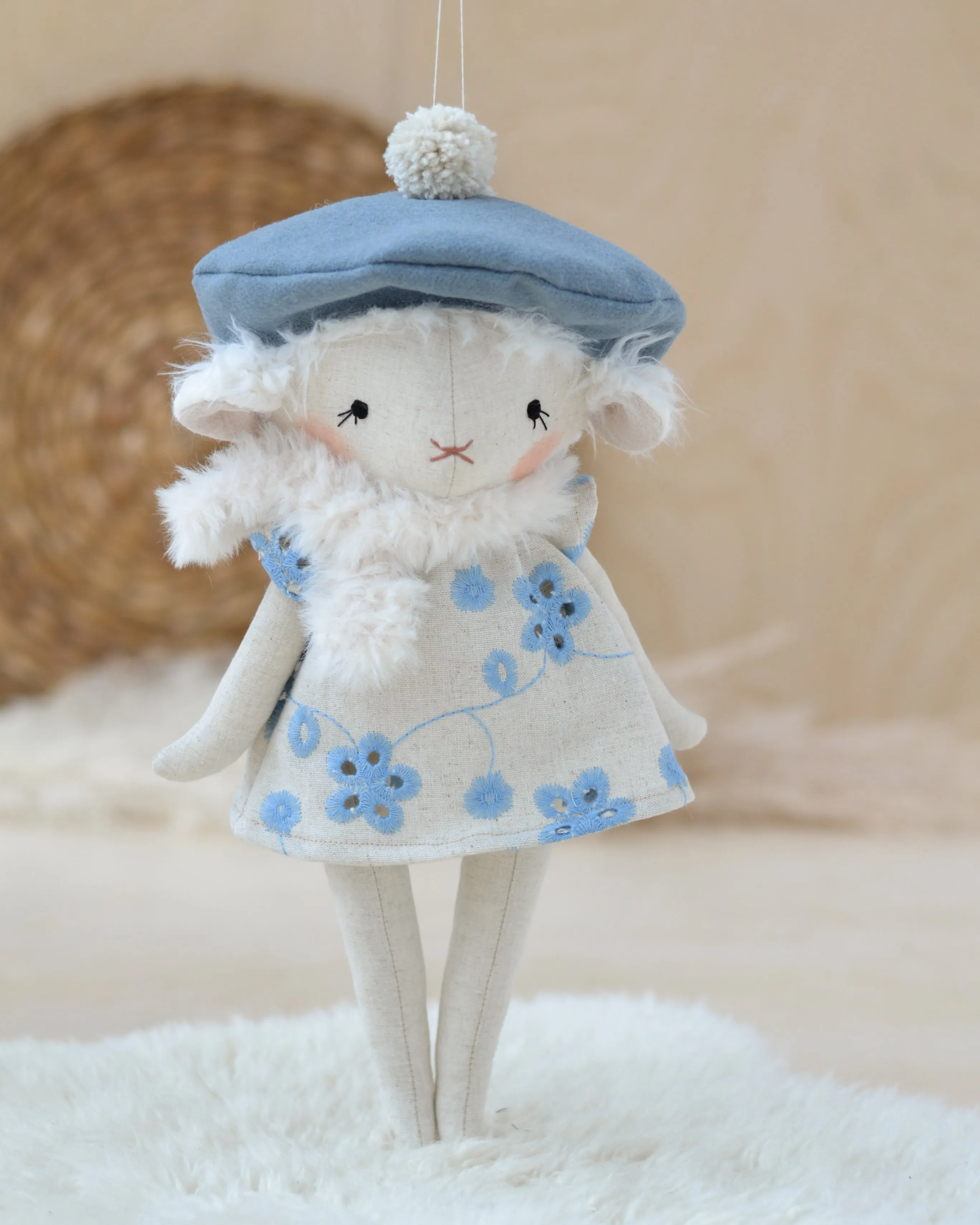 Sheep Doll Sewing Pattern