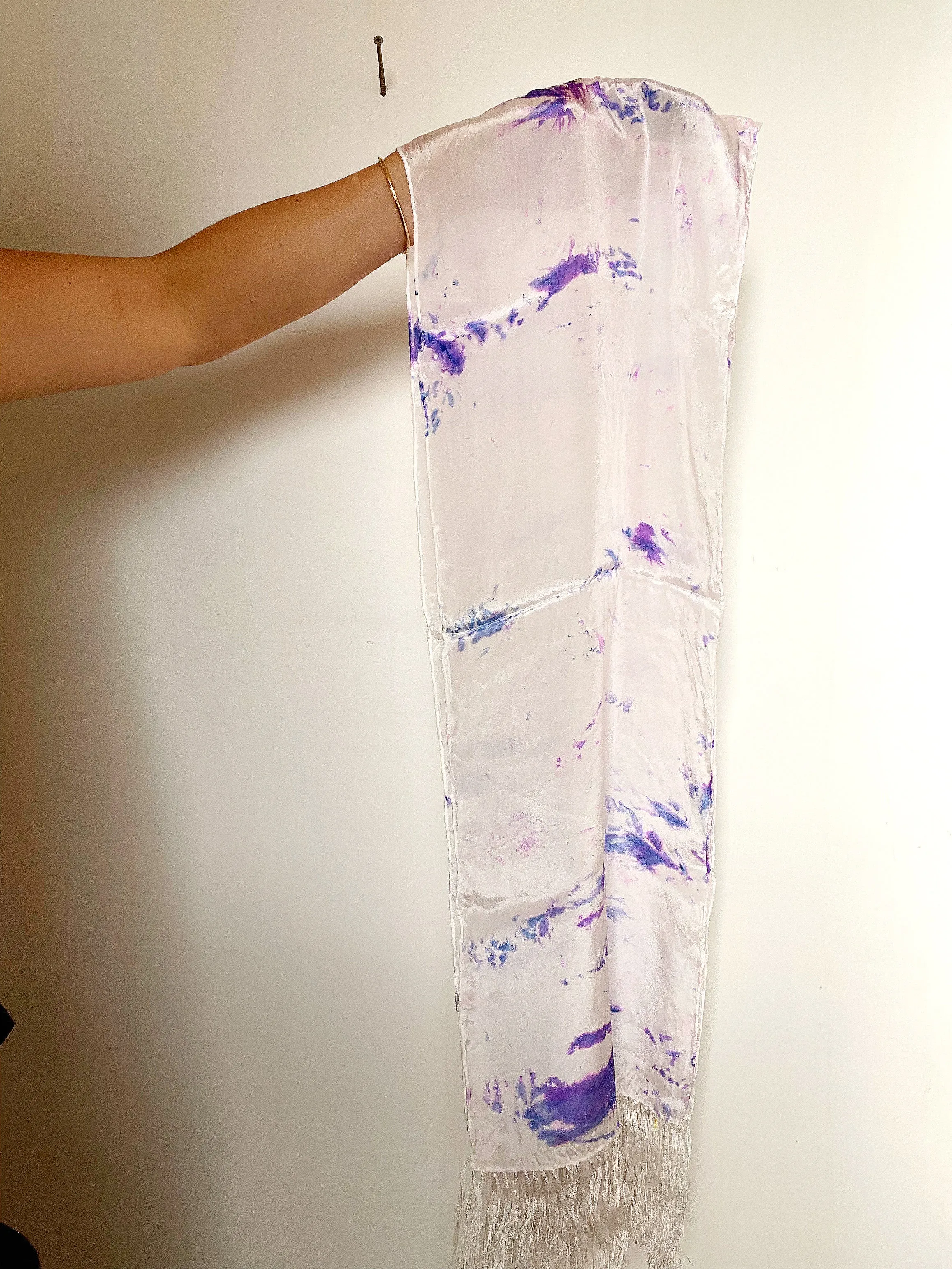 Silk Fringe scarf