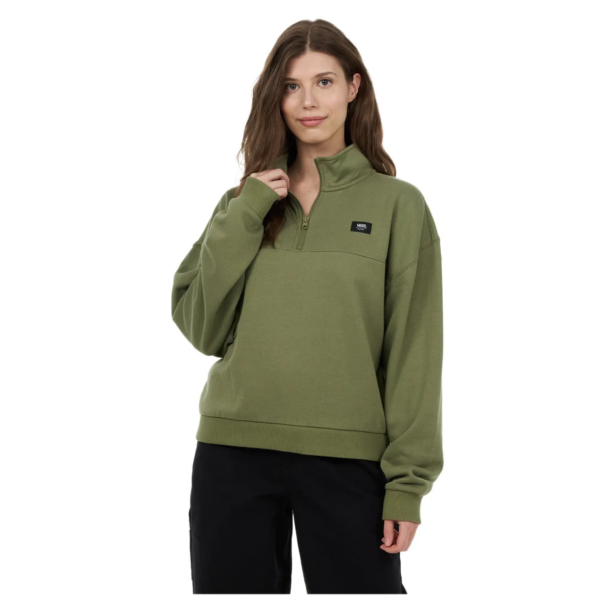 Sweater Leighton Mock Neck Fleece