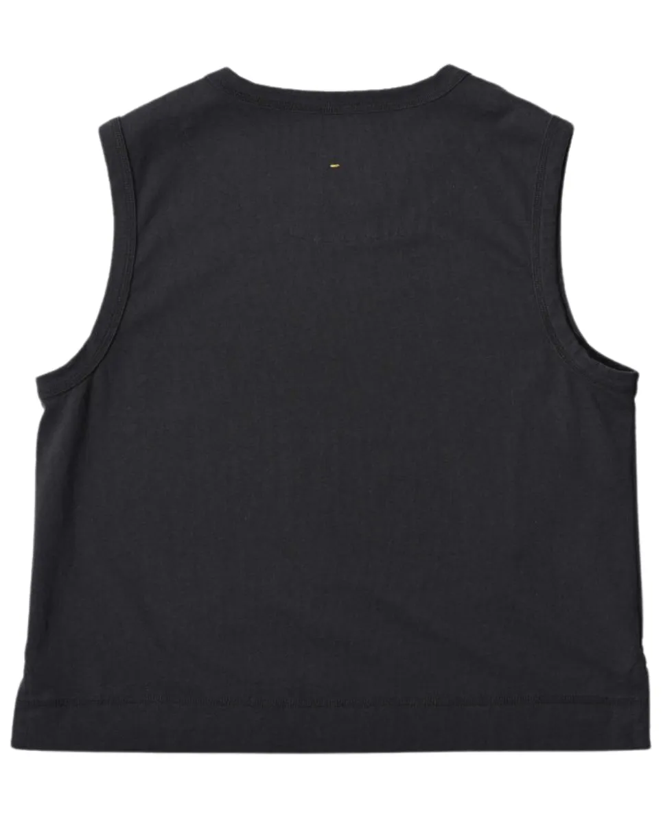 Tank Top Matte Jersey Black