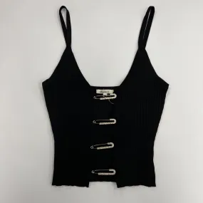 Women's Spaghetti Strap Pin Crop Top