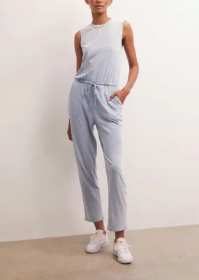 Z Supply Rain Knit Denim Jumpsuit